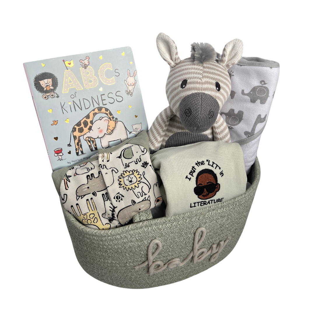 Baby Book Box, Safari Animals